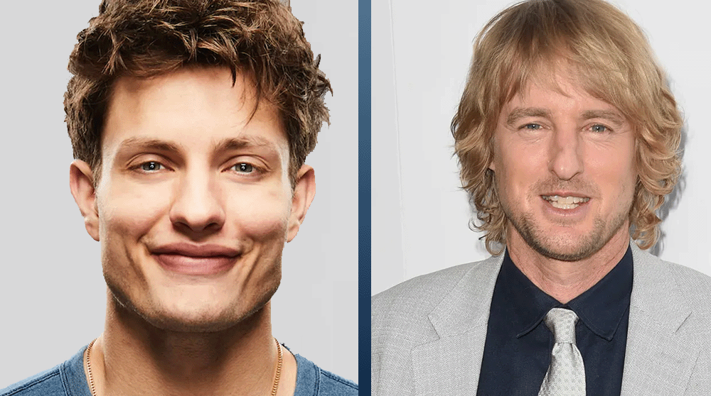 Matt Rife and Owen Wilson