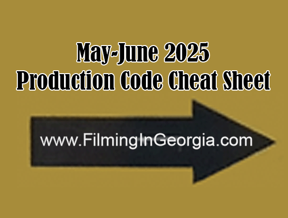 May June 2025 Production Code Cheatsheet