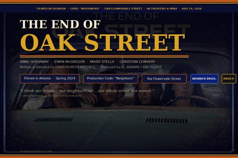 The End of Oak Street